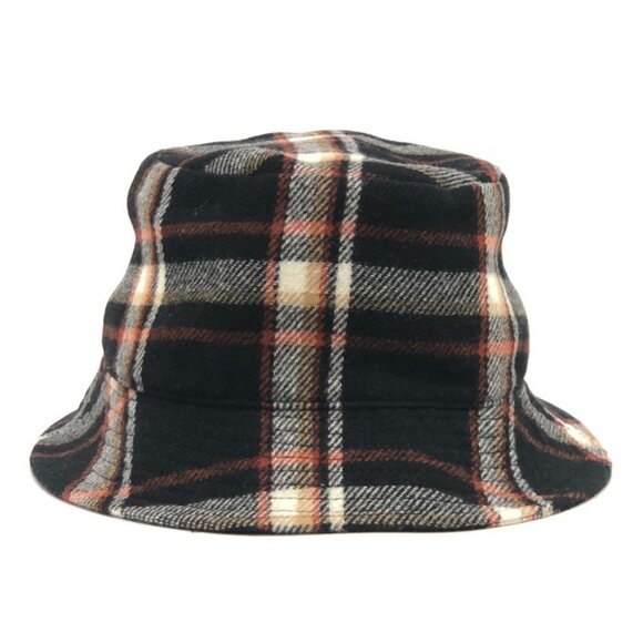 Celine Hat Logo Check 2 Au5 B231 L Wool Multicolor main image 8
